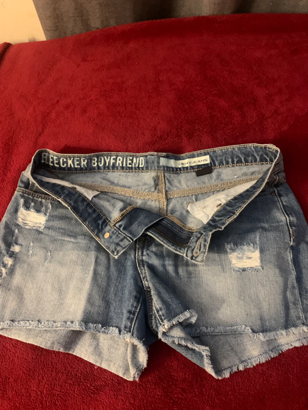 DKNY Jeans Fleecker Boyfriend Denim Shorts - photo 3