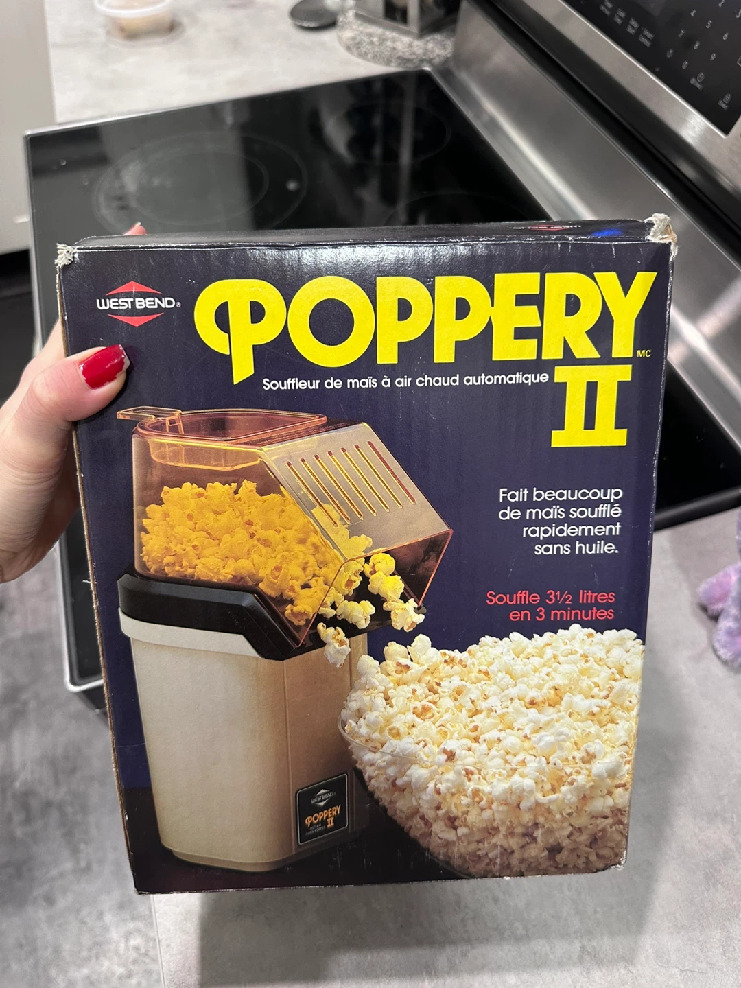 West Bend Poppery II Hot Air Popcorn Popper