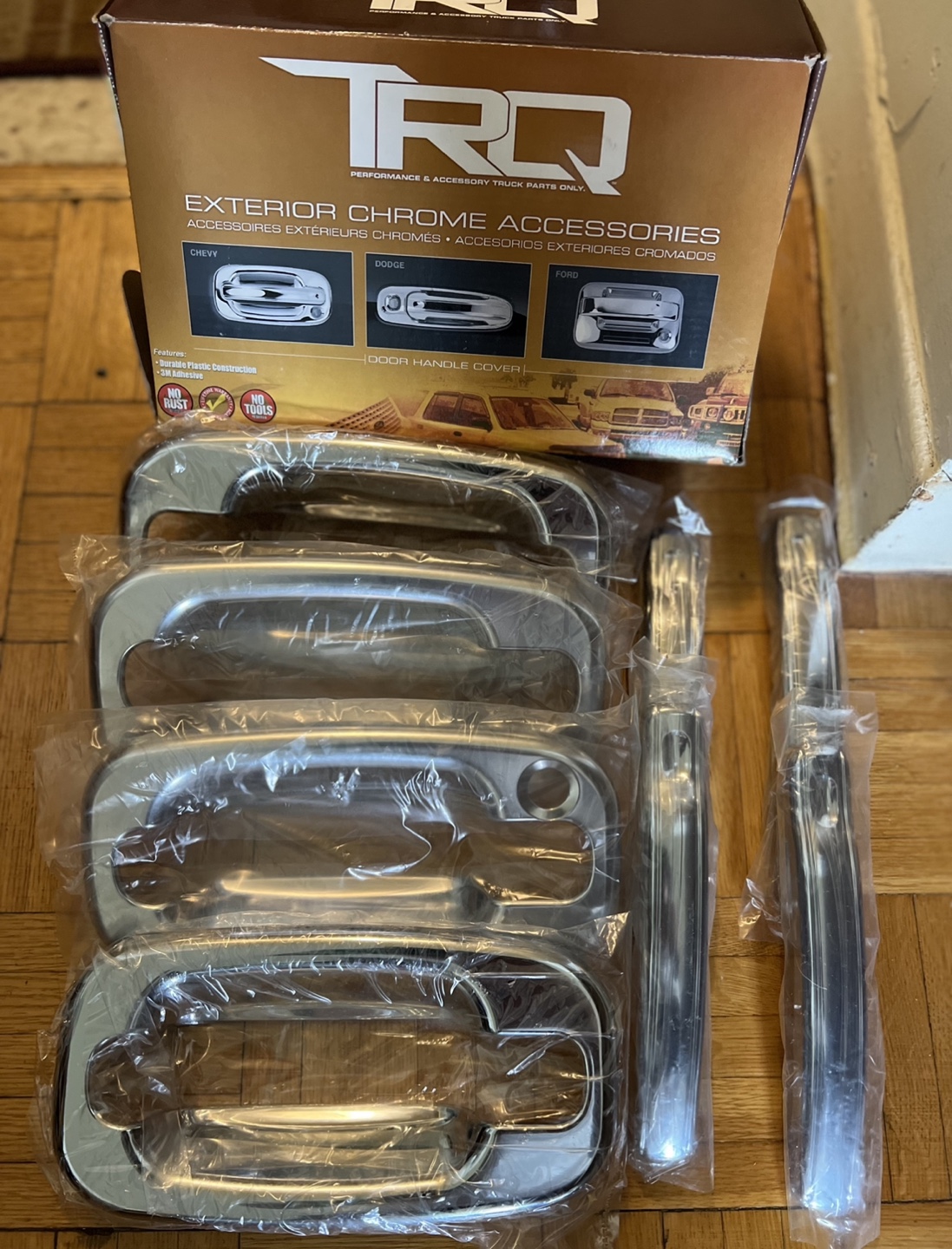 Brand New-TRQ Exterior Chrome Accessories (price of each)