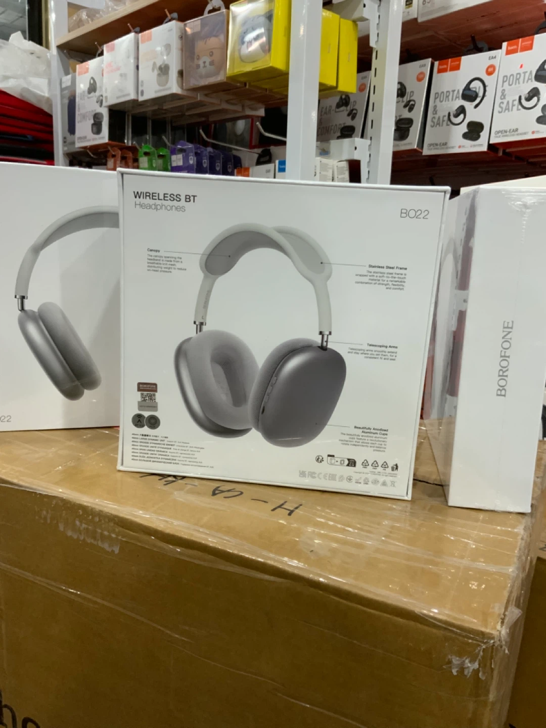 BOROFONE BO22 Wireless Bluetooth Headphones – Long Battery - photo 4