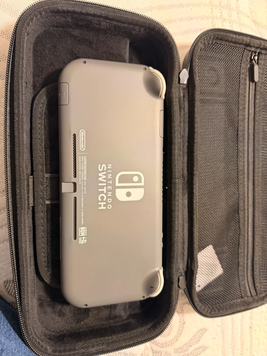 Nintendo Switch Lite Grey with Case
