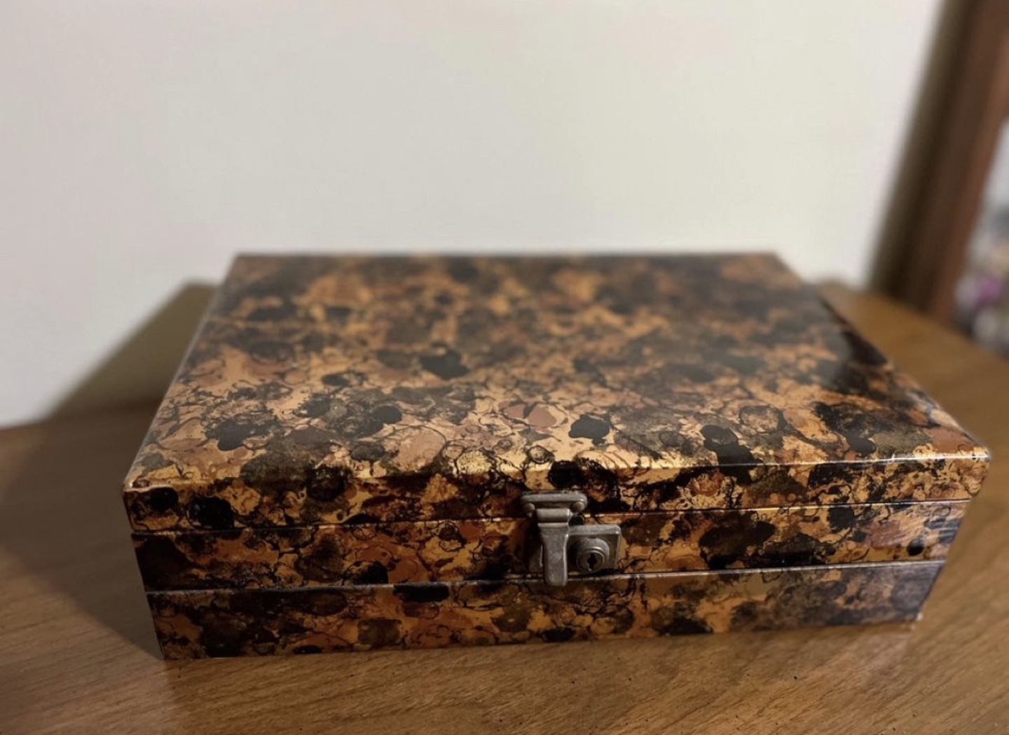 Vintage Floral Jewellery Box