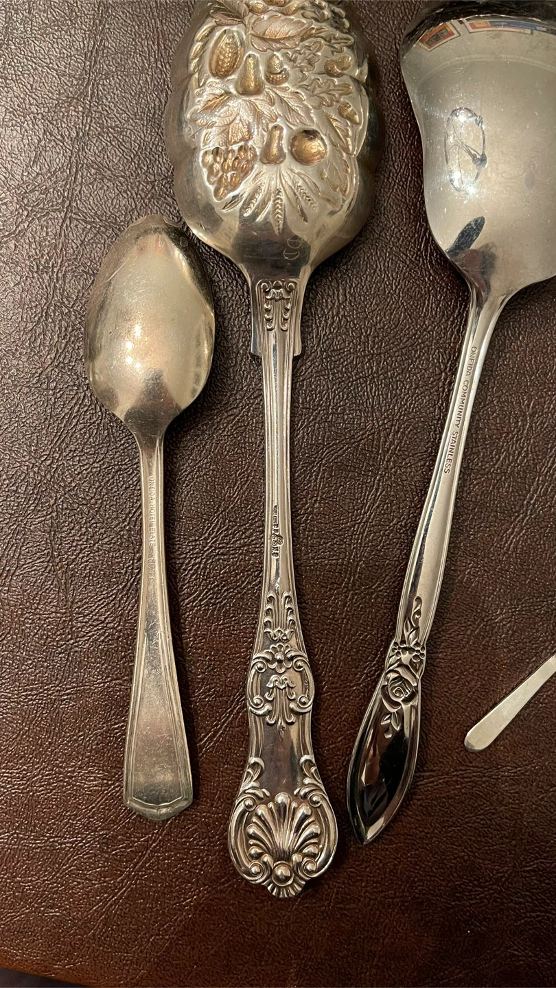 Various vintage  Silver-plate pieces - photo 5