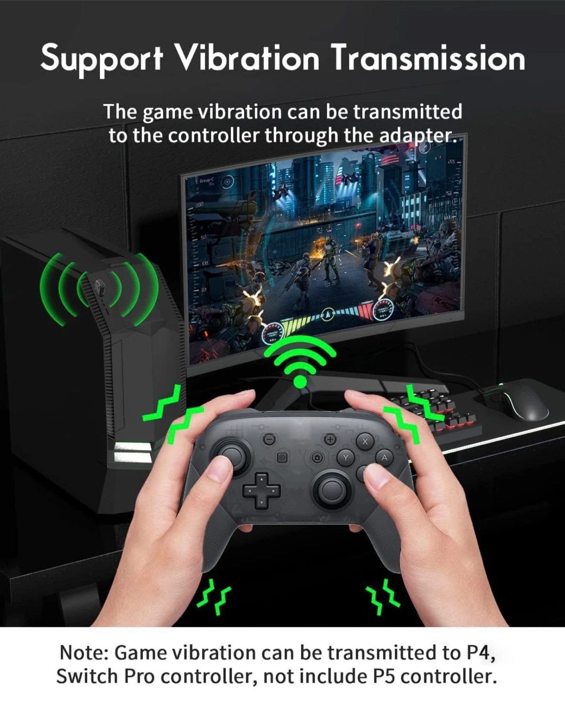 Wireless Controller Adapter for P4/P5/Switch Pro 🥕 - photo 4