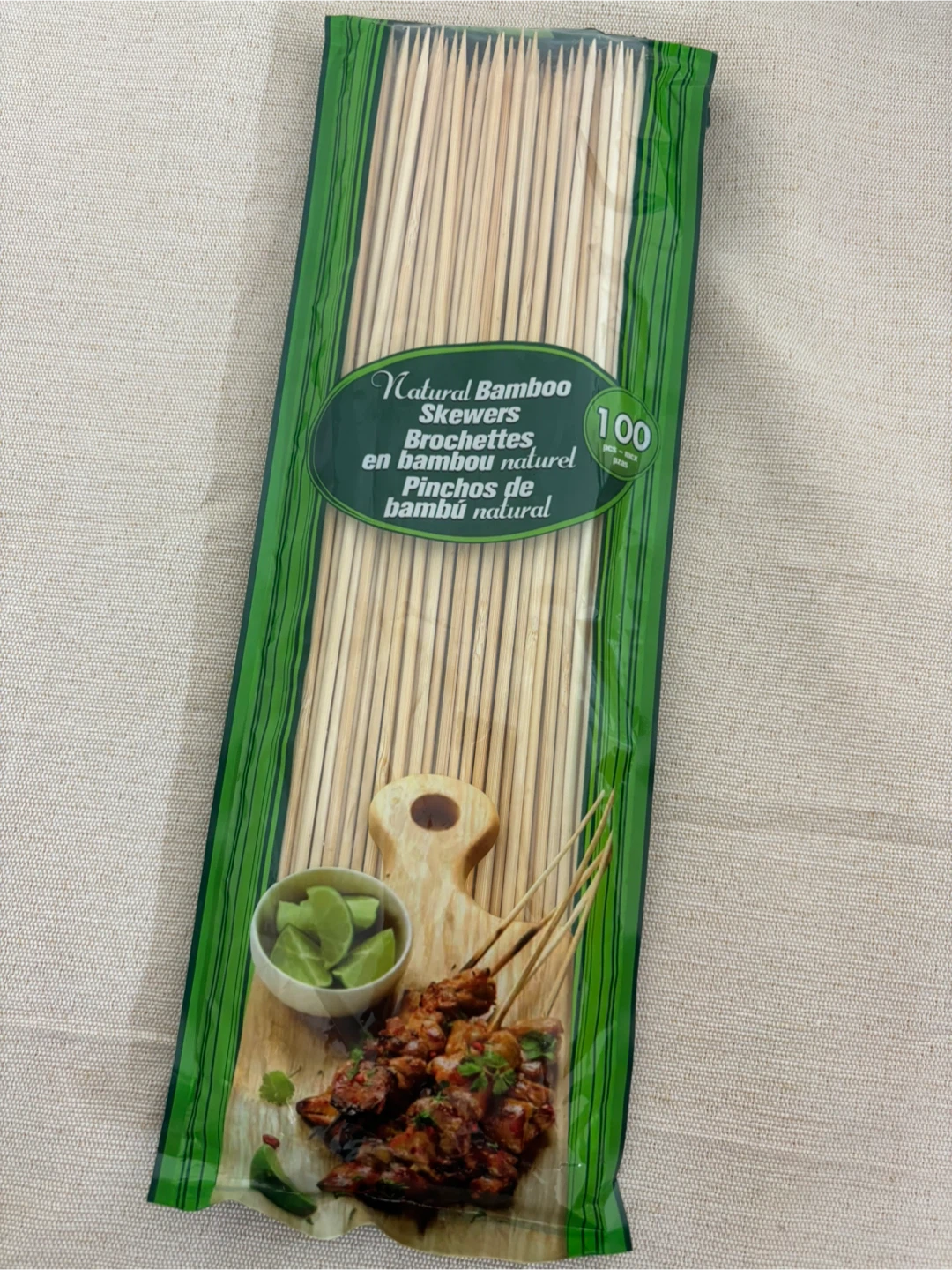 Natural Bamboo Skewers