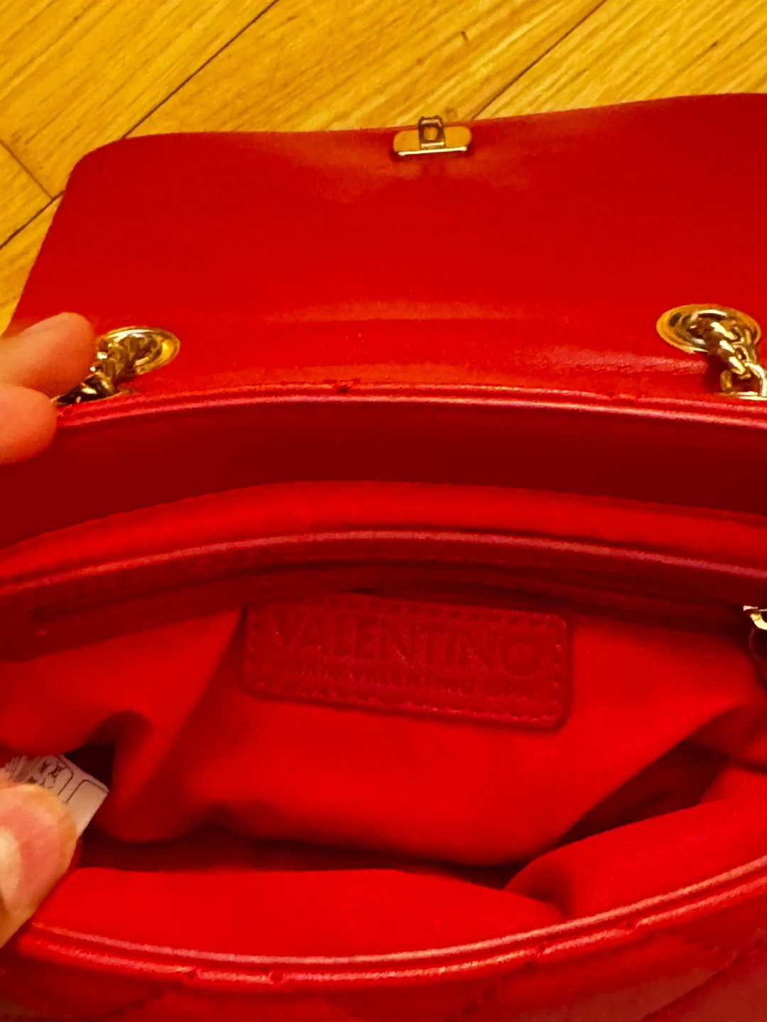 Valentino Red Quilted Shoulder Bag - photo 2