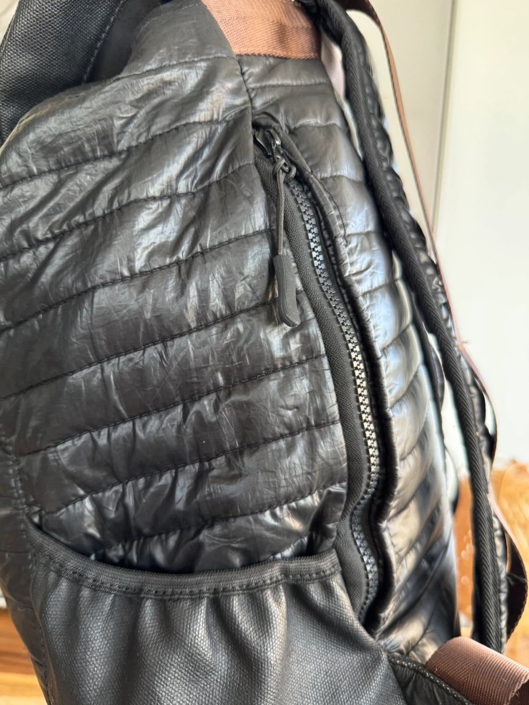 Black Quilted Backpack - photo 5