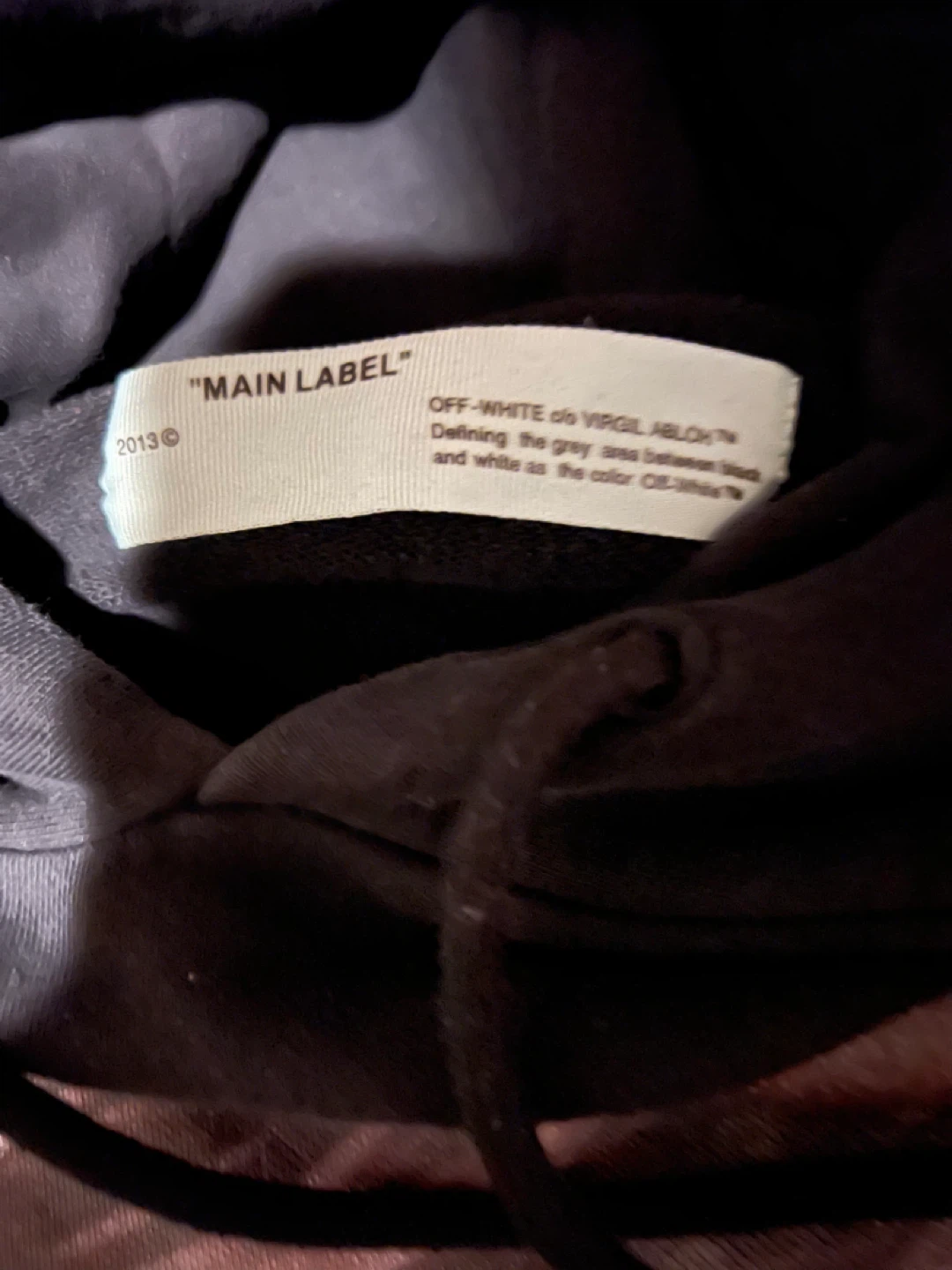 Off-White Black Hoodie - photo 3