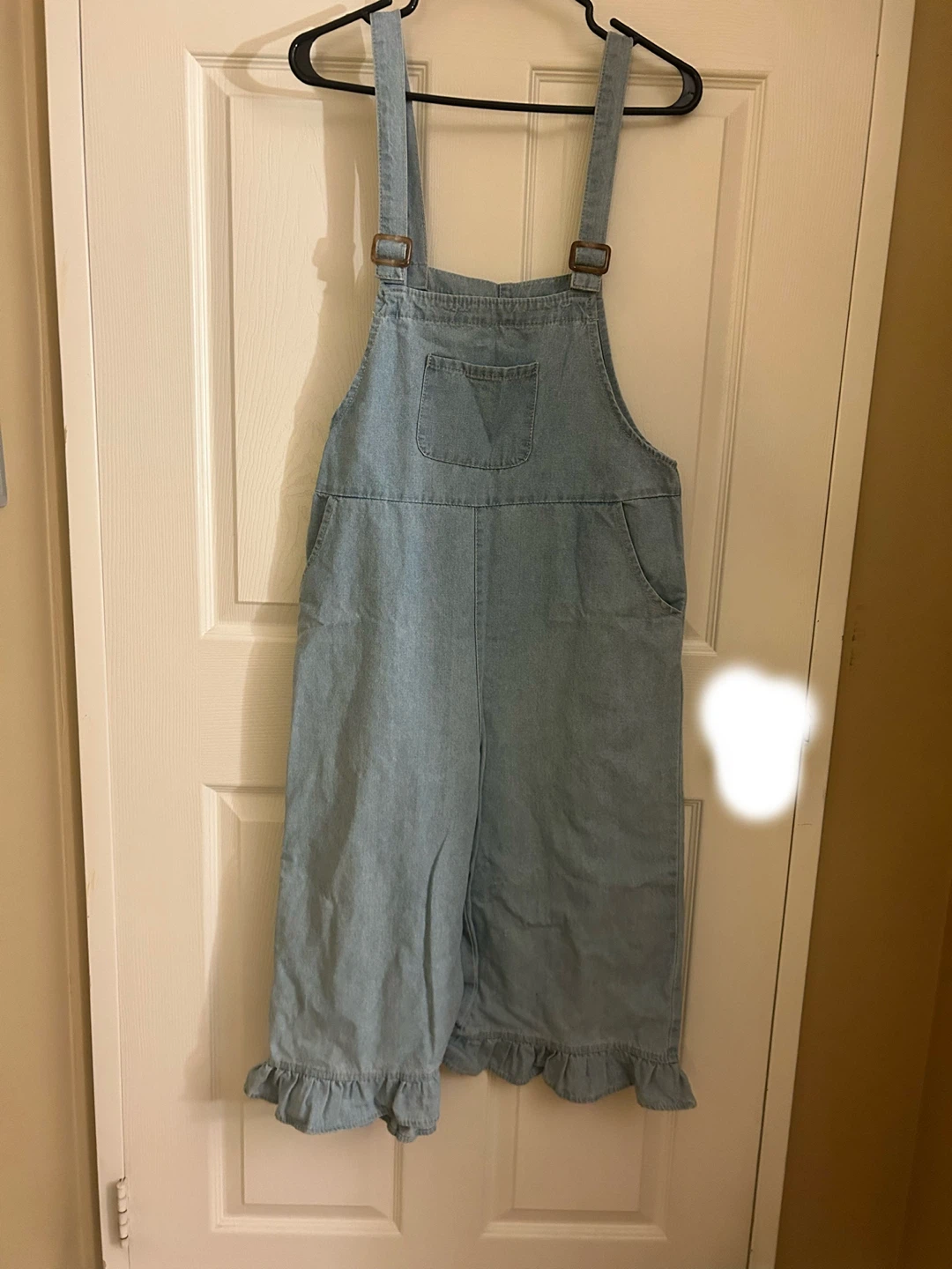 Light Blue Denim Overalls S-M