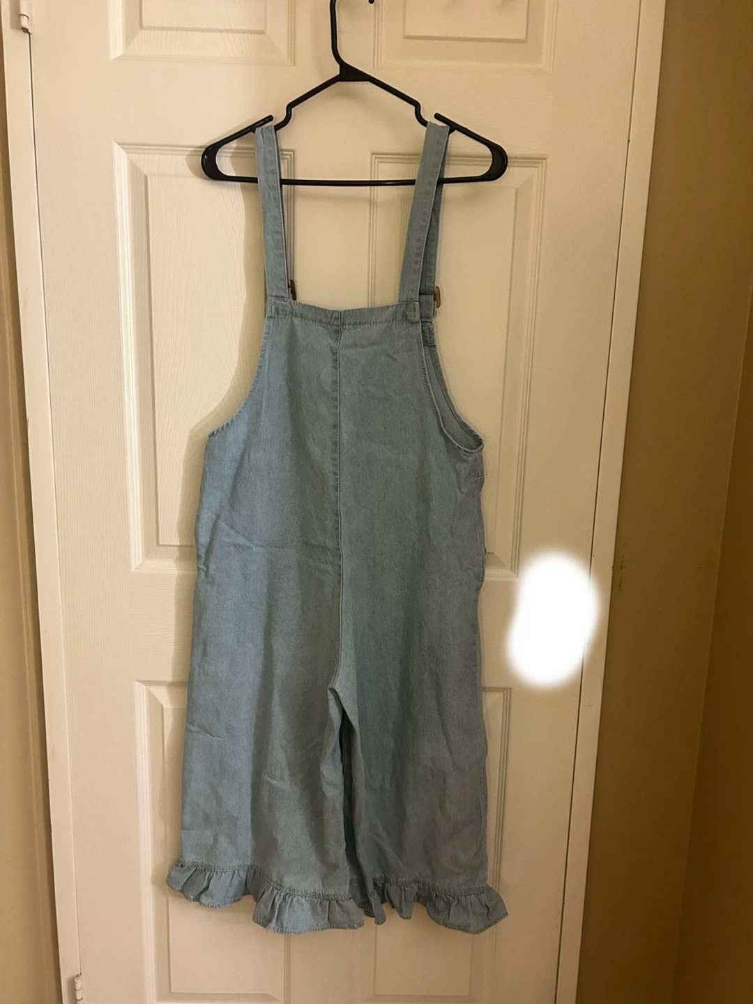 Light Blue Denim Overalls S-M - photo 2