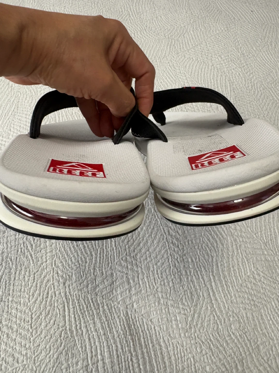 Reef Canada White/Black Flip Flops - photo 5