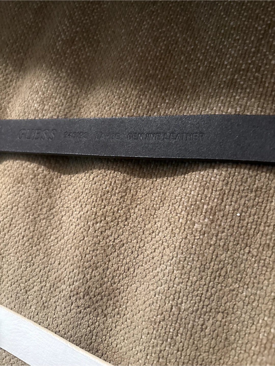 Guess Black Leather Belt - Size 27 - photo 2