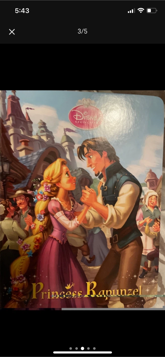 Disney Princess 4 Board Book Bundle - photo 3
