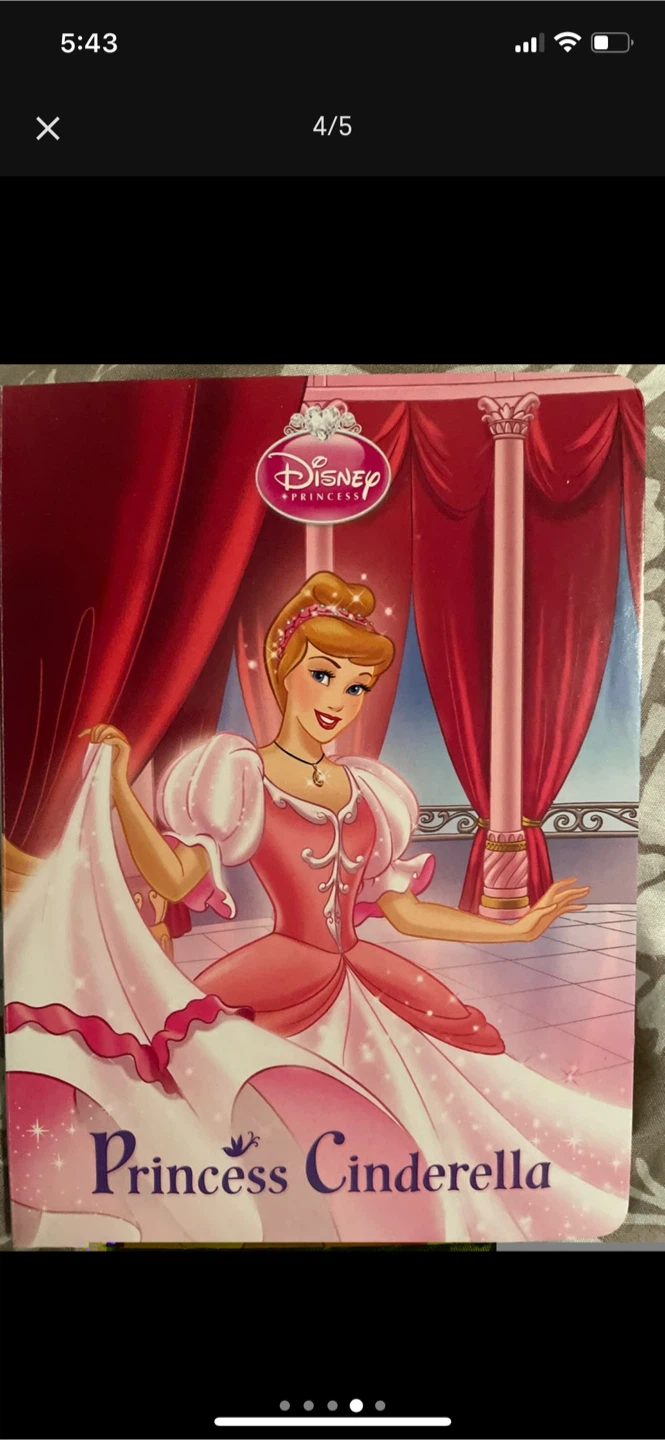 Disney Princess 4 Board Book Bundle - photo 4