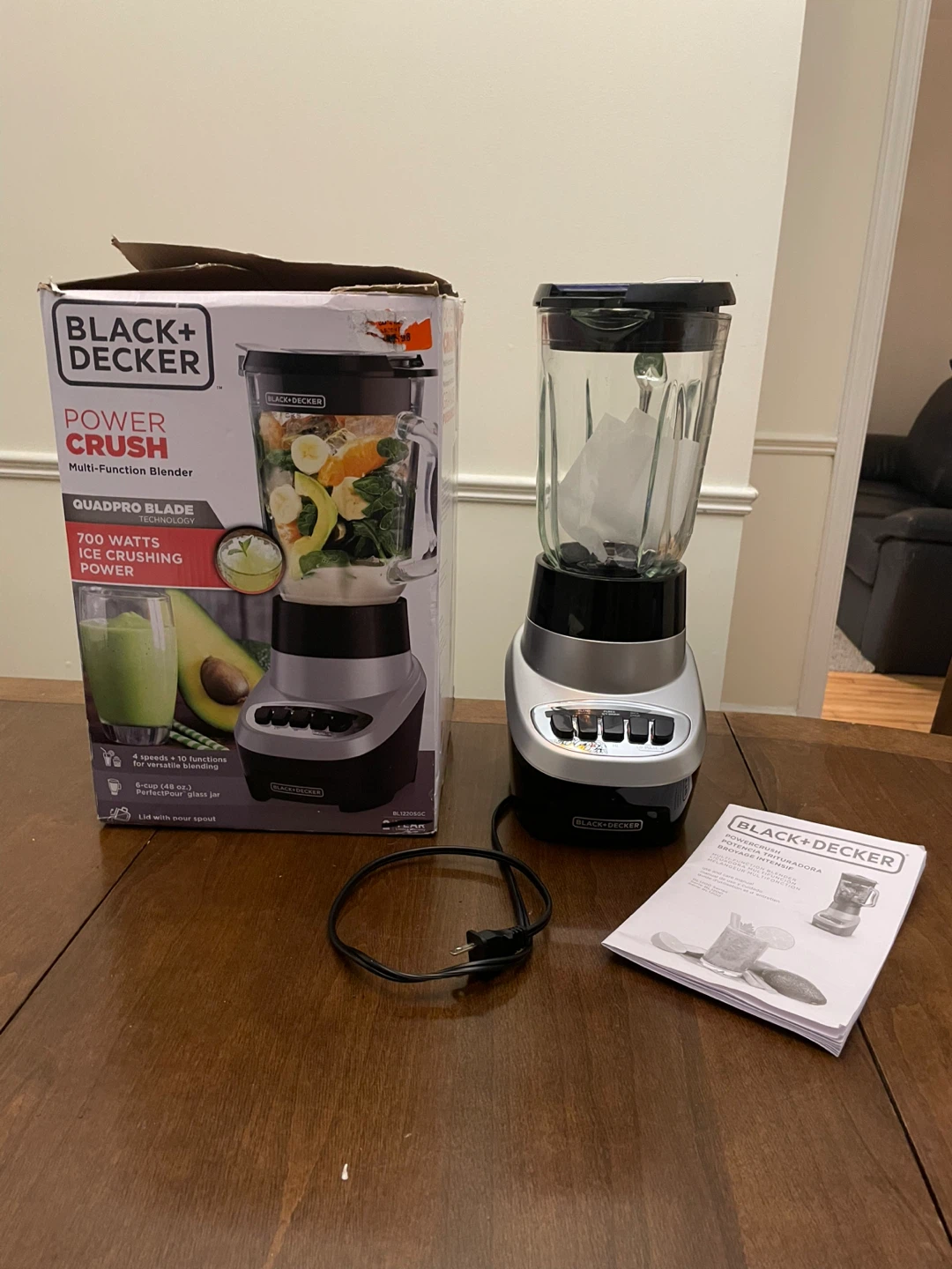 Black+Decker Power Crush Multi-Function Blender