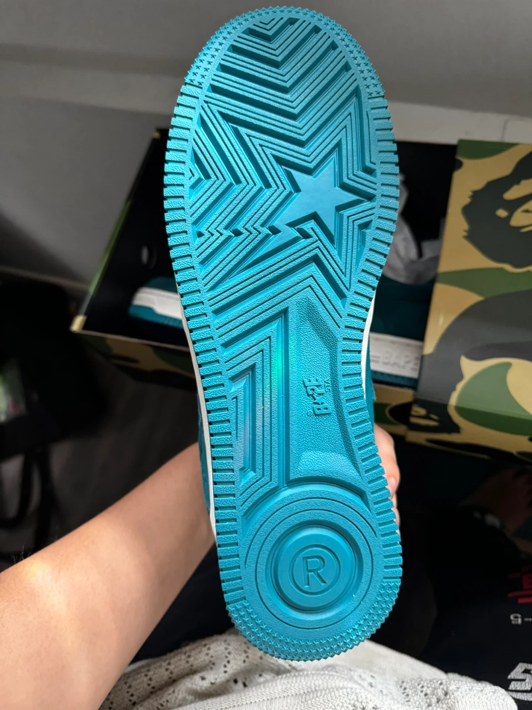 A Bathing Ape BAPE STA Teal US 12 - photo 5