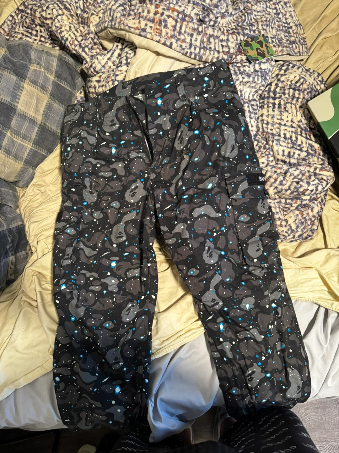 A Bathing Ape (BAPE) Camo Pants