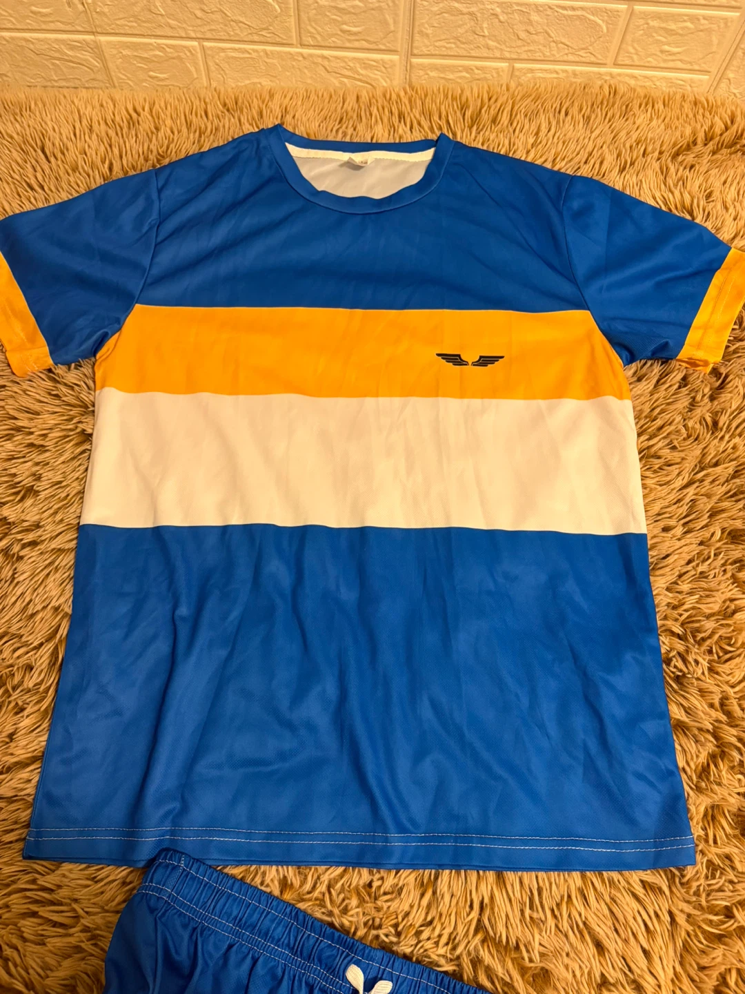 Blue & Gold Outfit - Size M