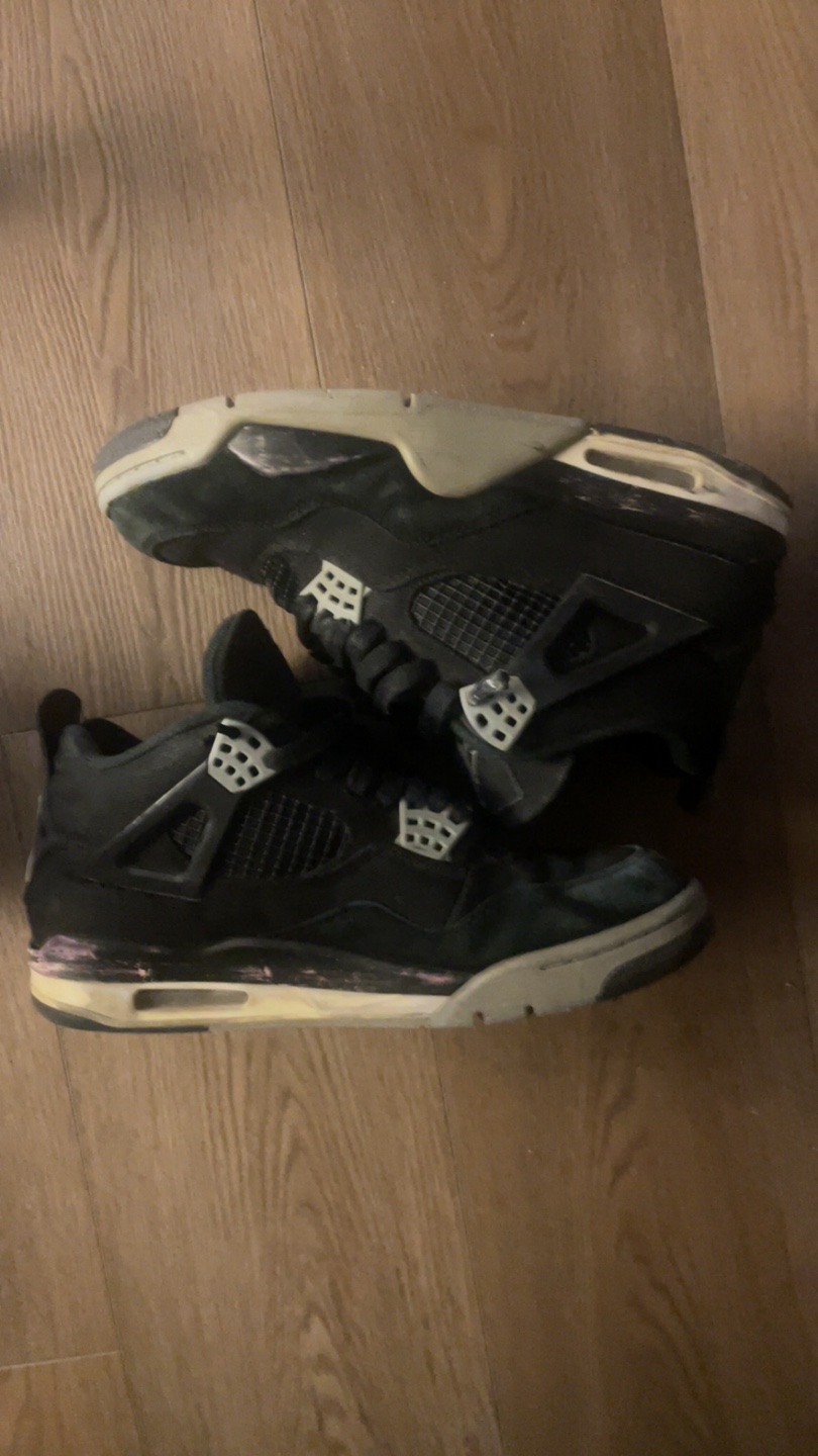 Jordan 4 Black Canvas - photo 2