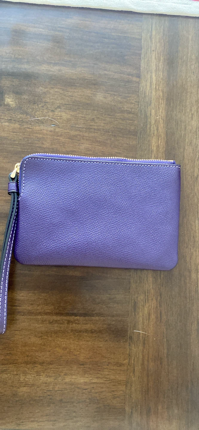 Coach Purple Wristlet - photo 2
