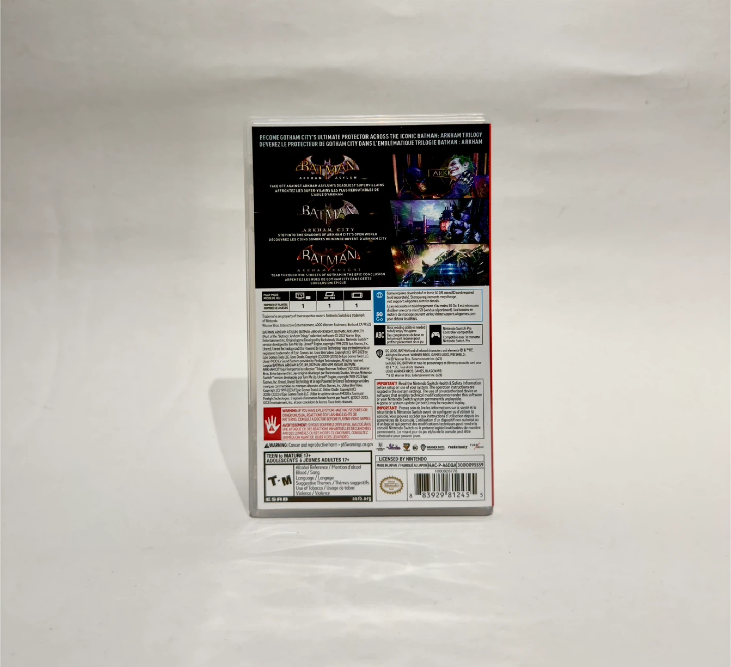 Batman Arkham Trilogy - Nintendo Switch - photo 3