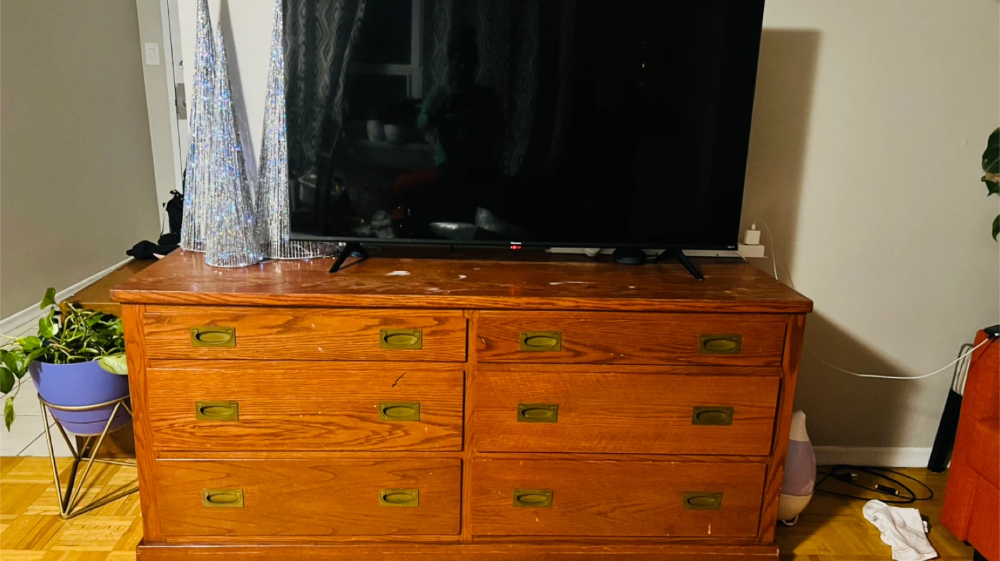 Wooden 6-Drawer Dresser - photo 2