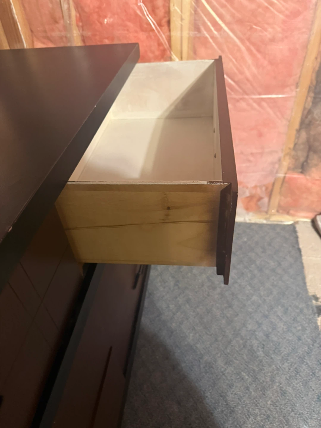 Brown Wooden Dresser - photo 3