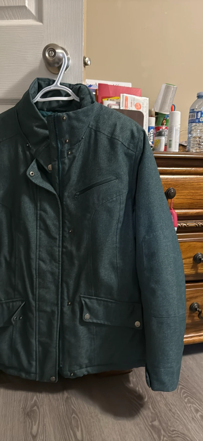 Women's Green Winter Jacket