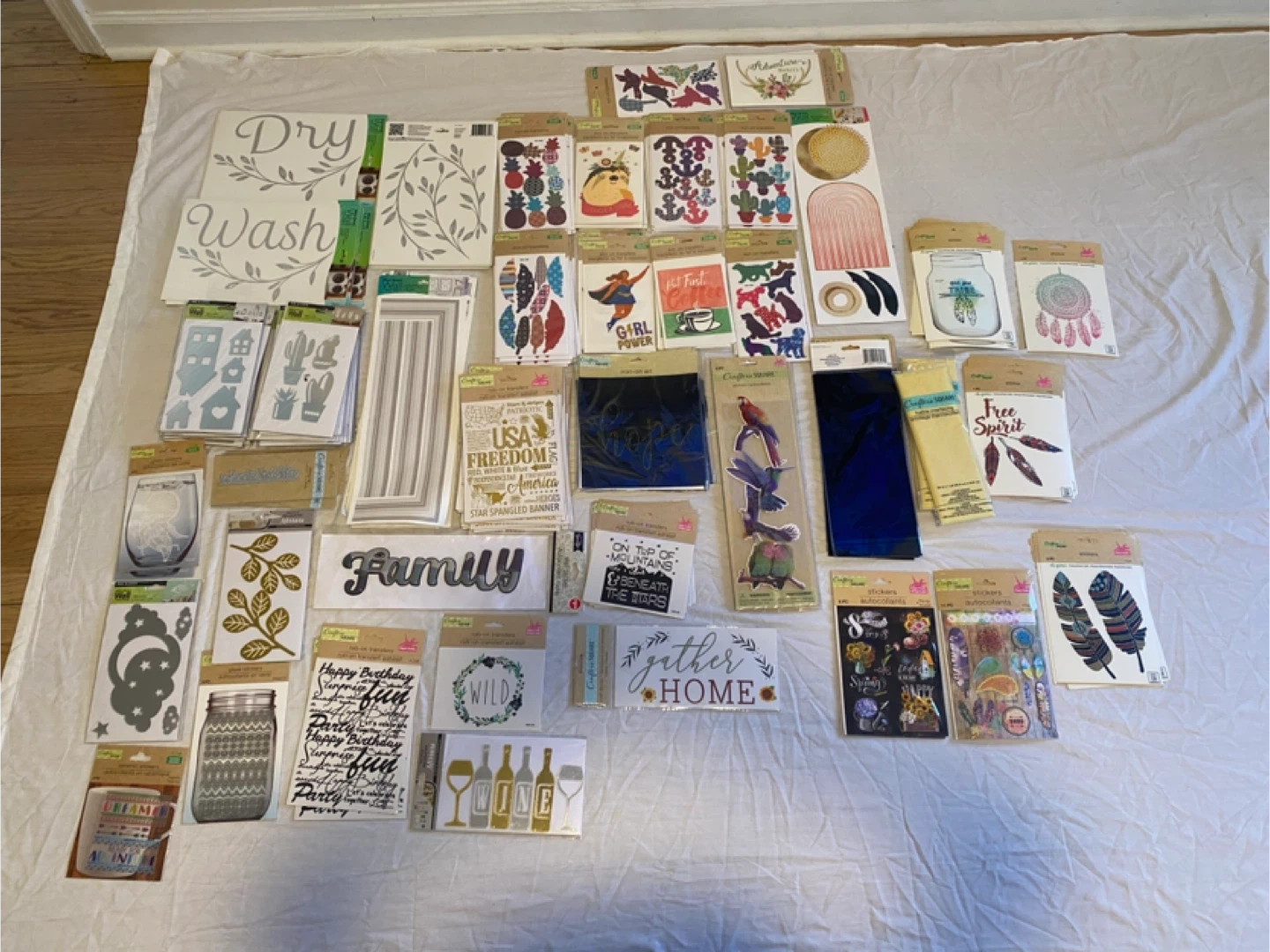 Craft Square Wall Decor Stickers & Iron-On Transfers - photo 3