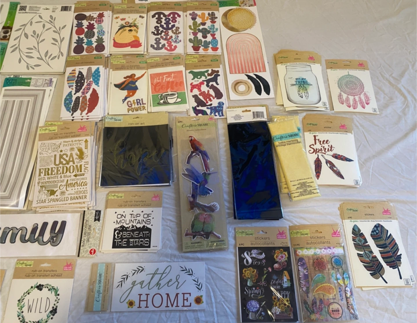 Craft Square Wall Decor Stickers & Iron-On Transfers - photo 5