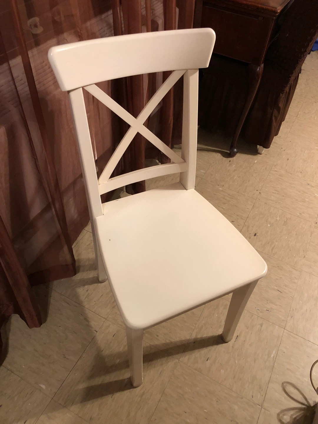 IKEA White INGOLF Chair🥕