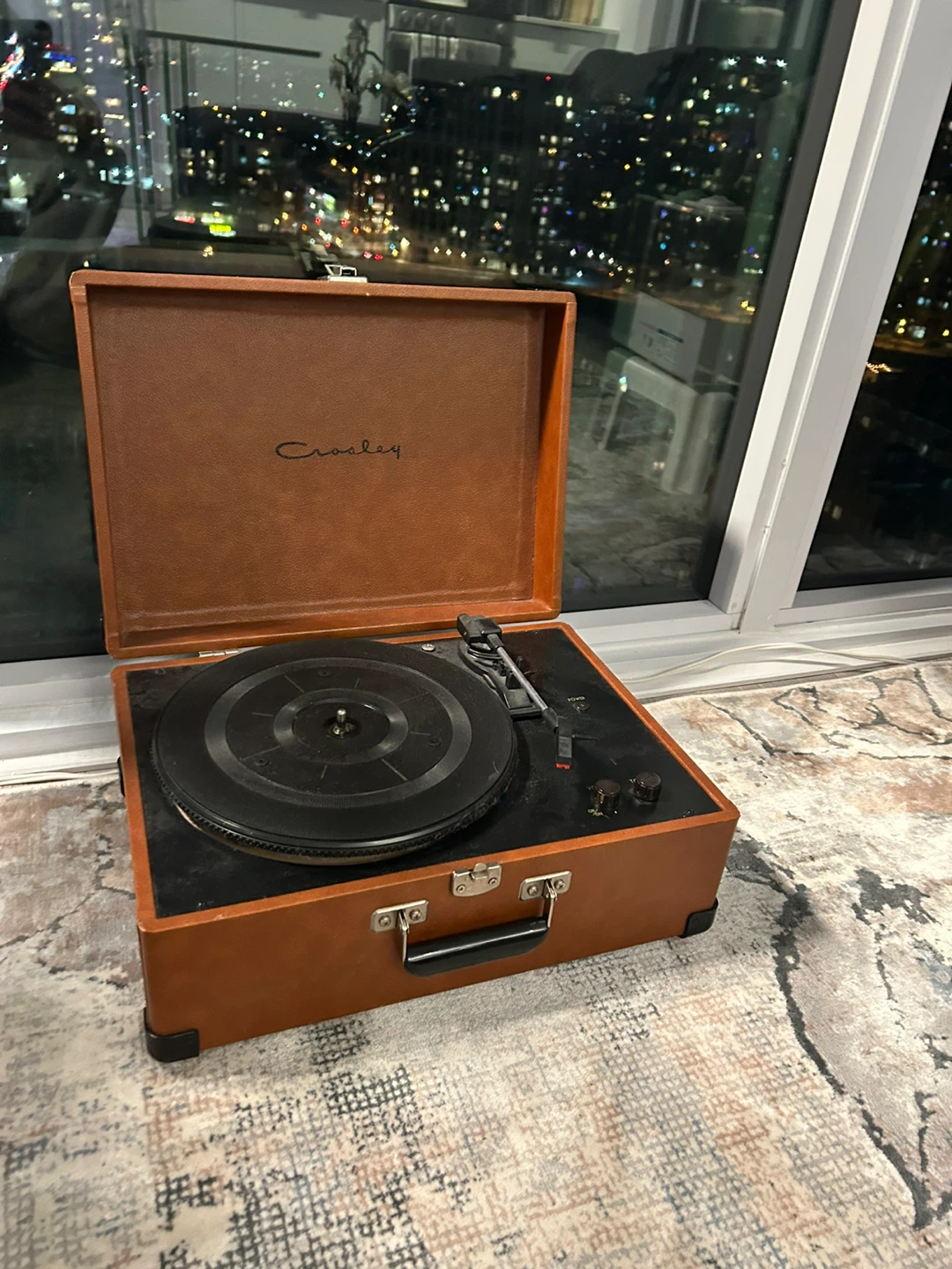 Crosley Brown record player