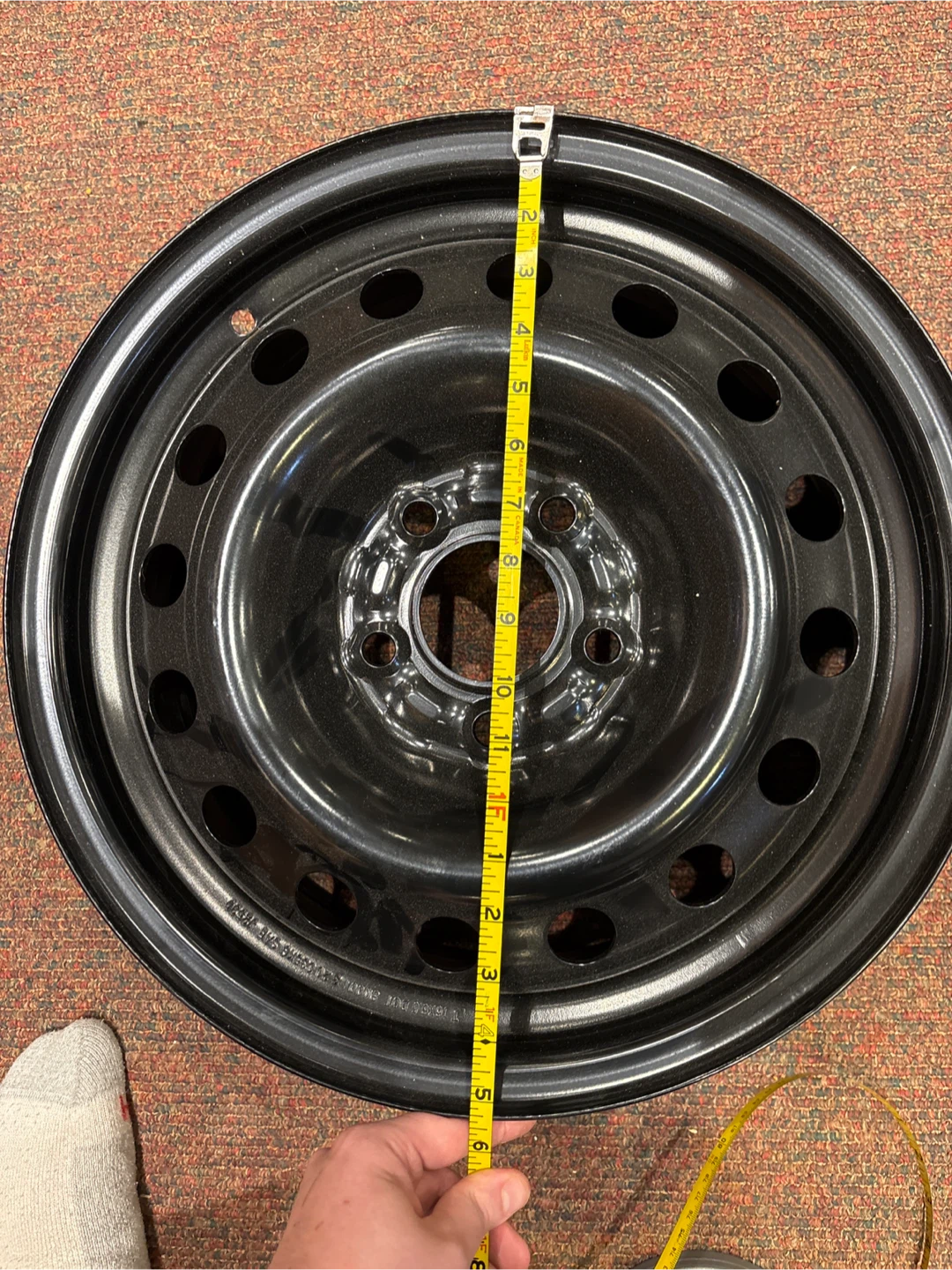 Steel Wheel Rim 16X6.5 PCD 5X114.3