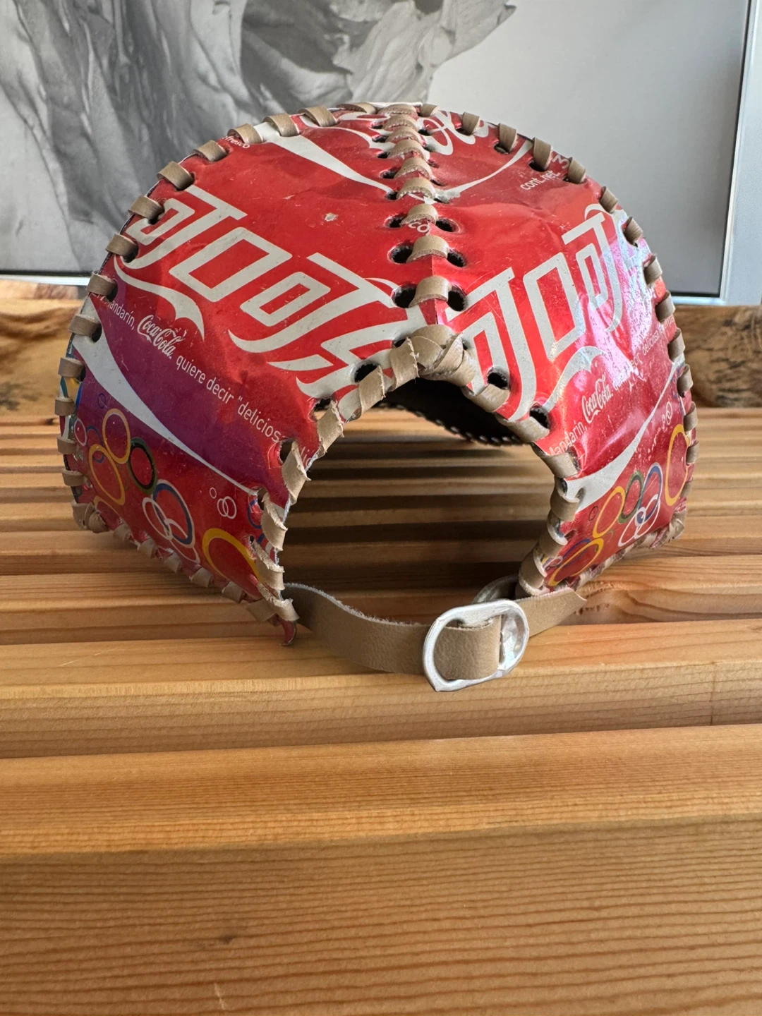 Coca-Cola Recycled Can Hat - handmade - photo 4
