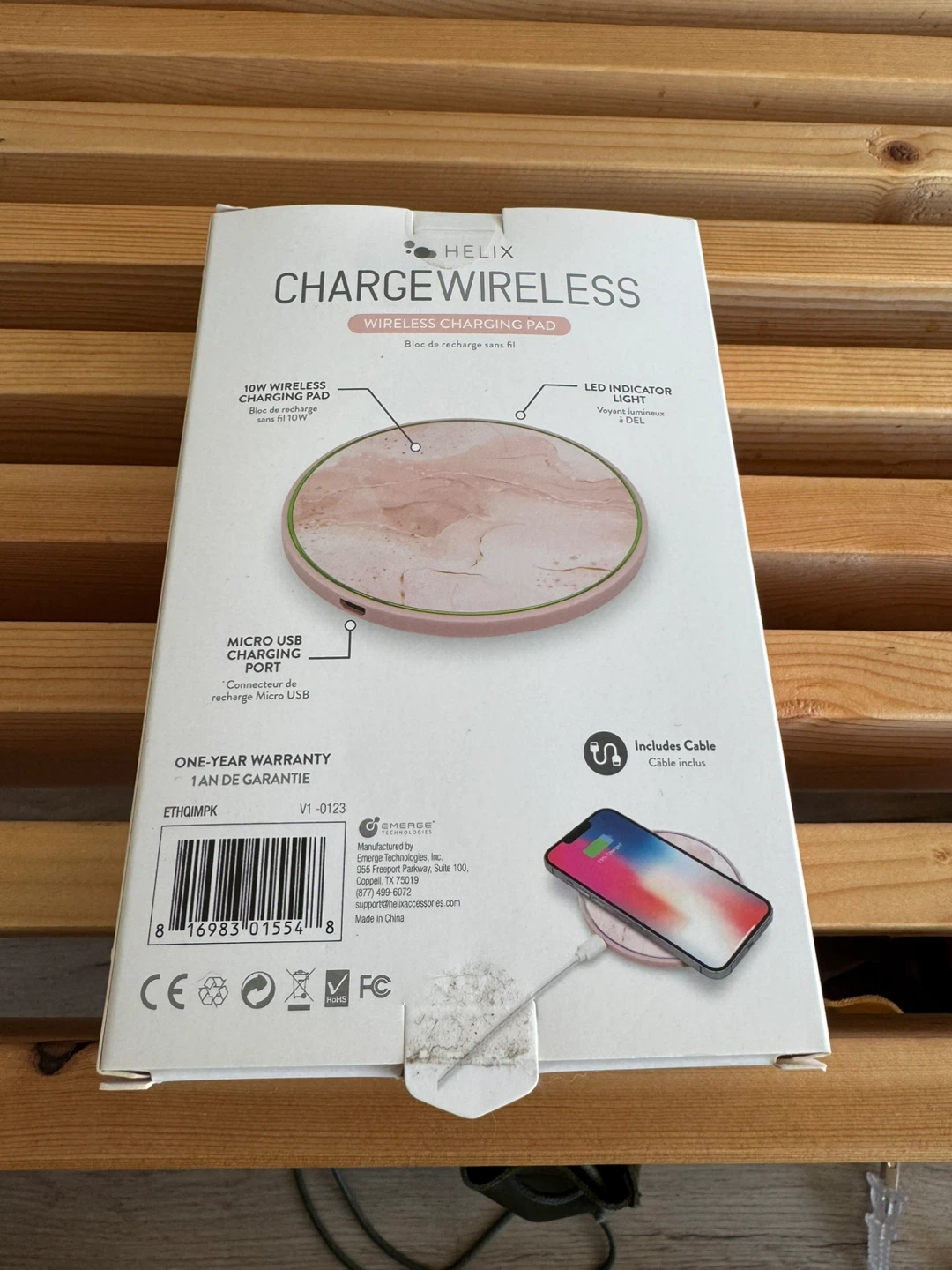 Helix Charge Wireless Charging Pad - New - photo 2