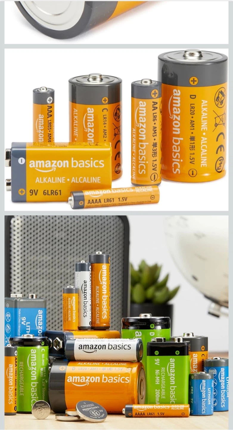 AmazonBasics D Cell 1.5 Volt Everyday Alkaline Battery - 12-Pack - photo 4