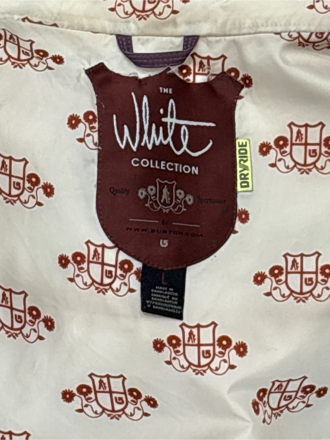 Burton The Sean White Collection Snowboard Jacket - Size L - photo 2