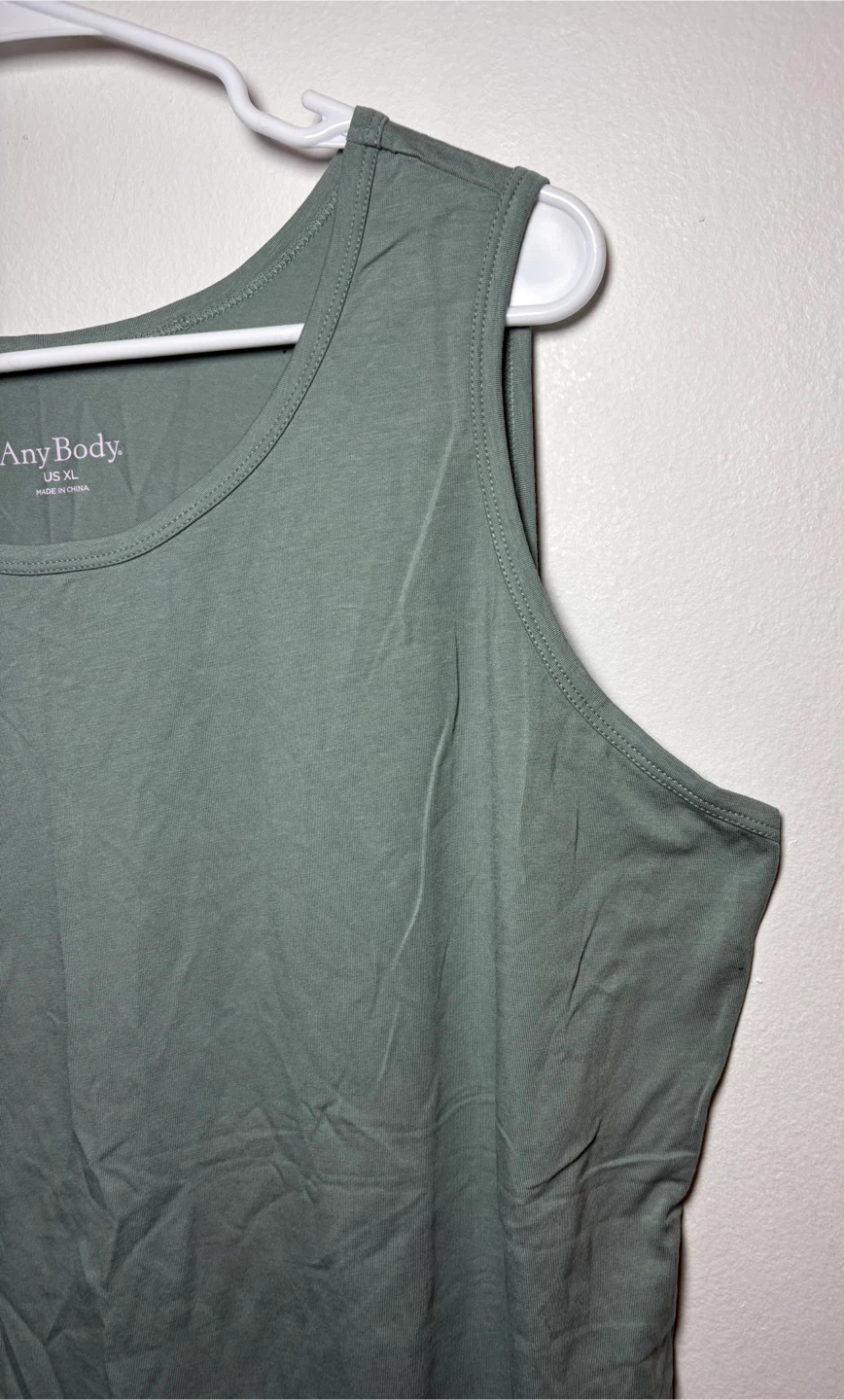 AnyBody Tank Top - XL - Sage Green - photo 2