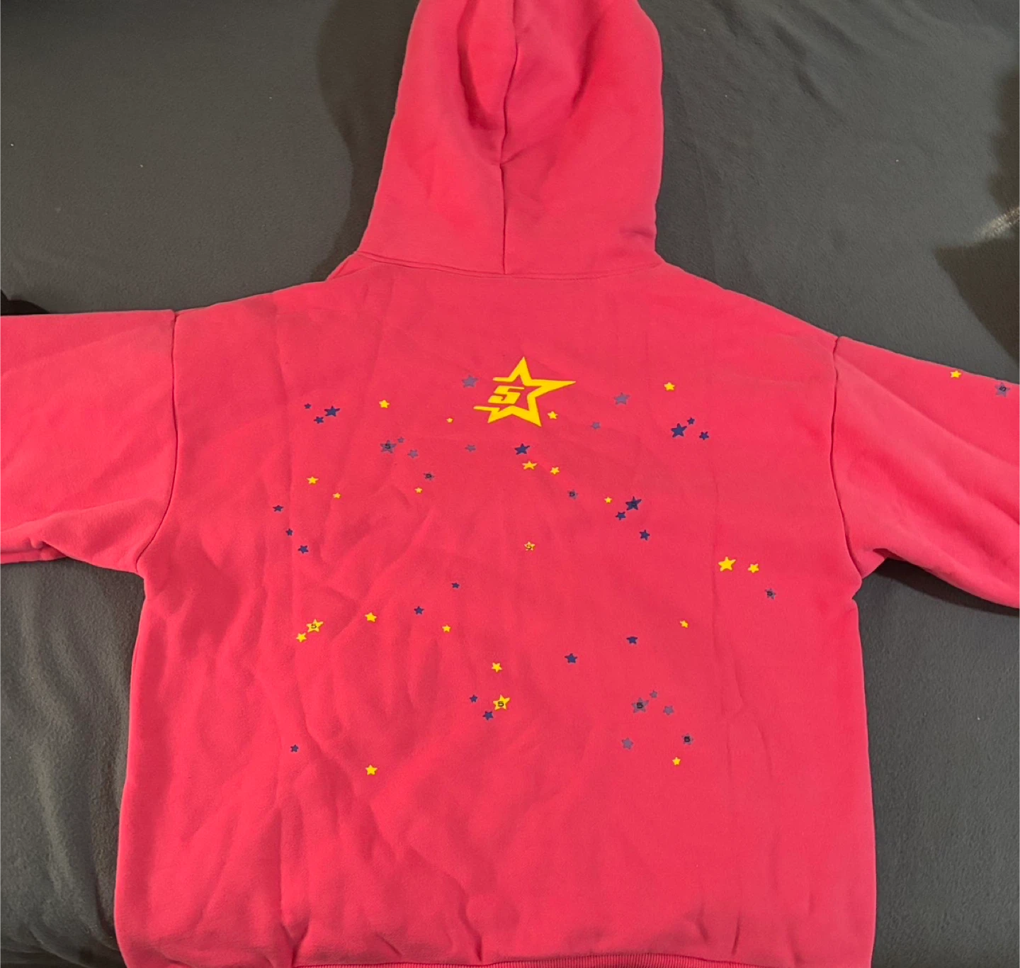 Sp5der Pink Hoodie - photo 3