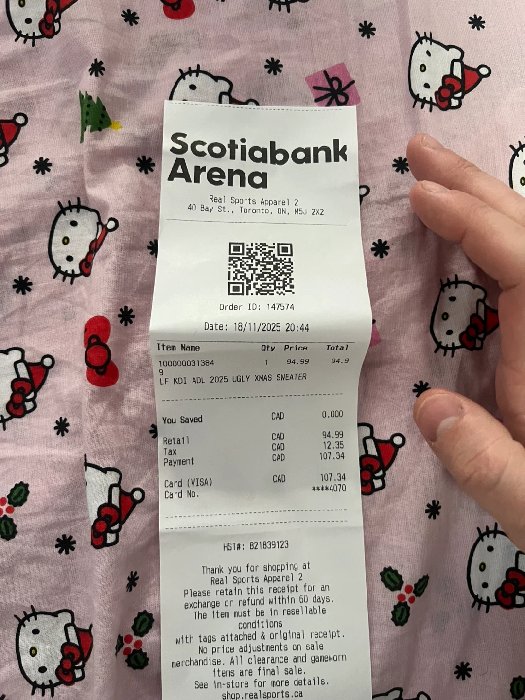 Forever Collectibles Toronto Maple Leafs Ugly Xmas Sweater M - photo 4