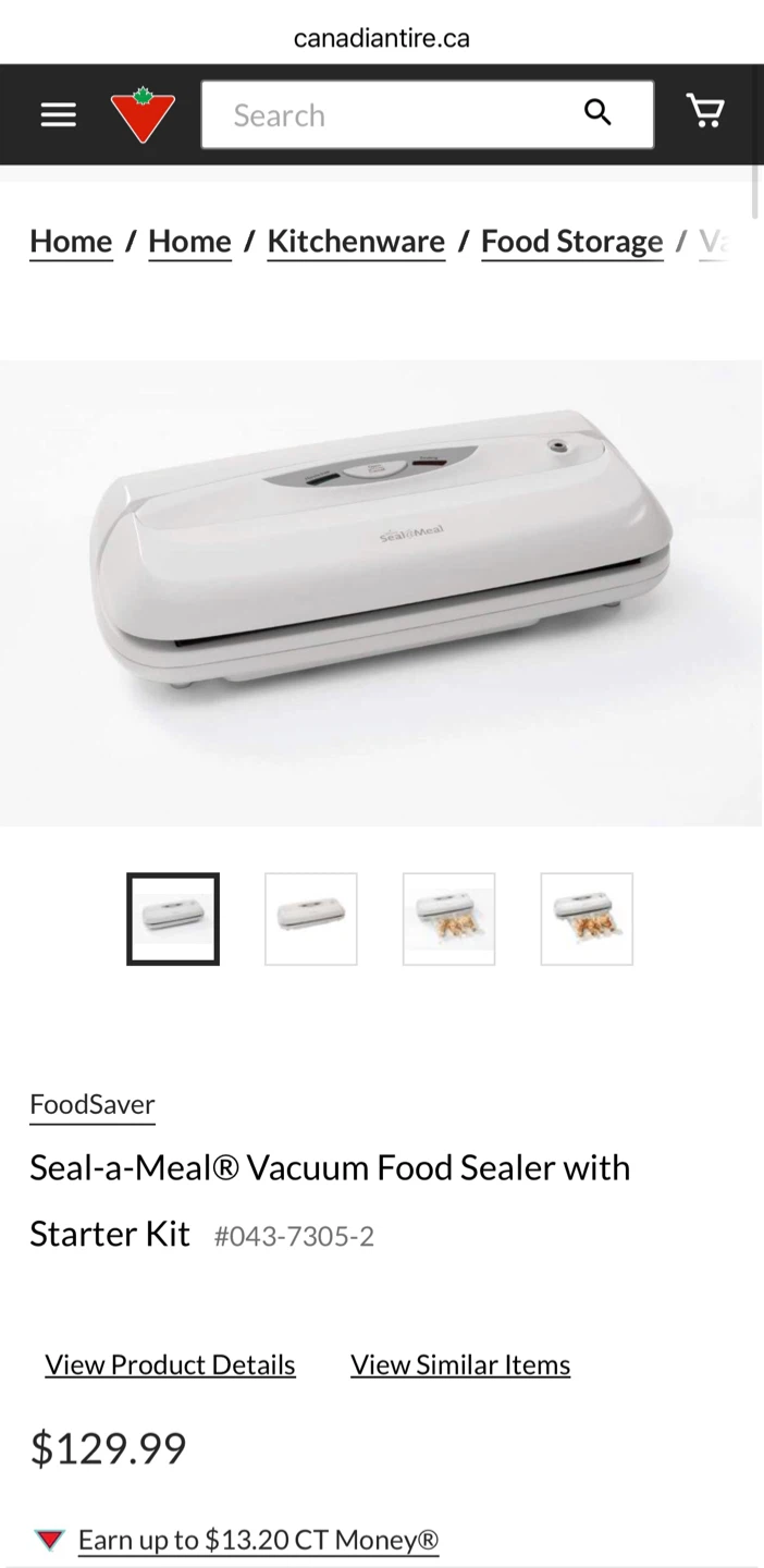 Vacuum Sealer , Seal a Meal, Vacuum Food Sealer - photo 2