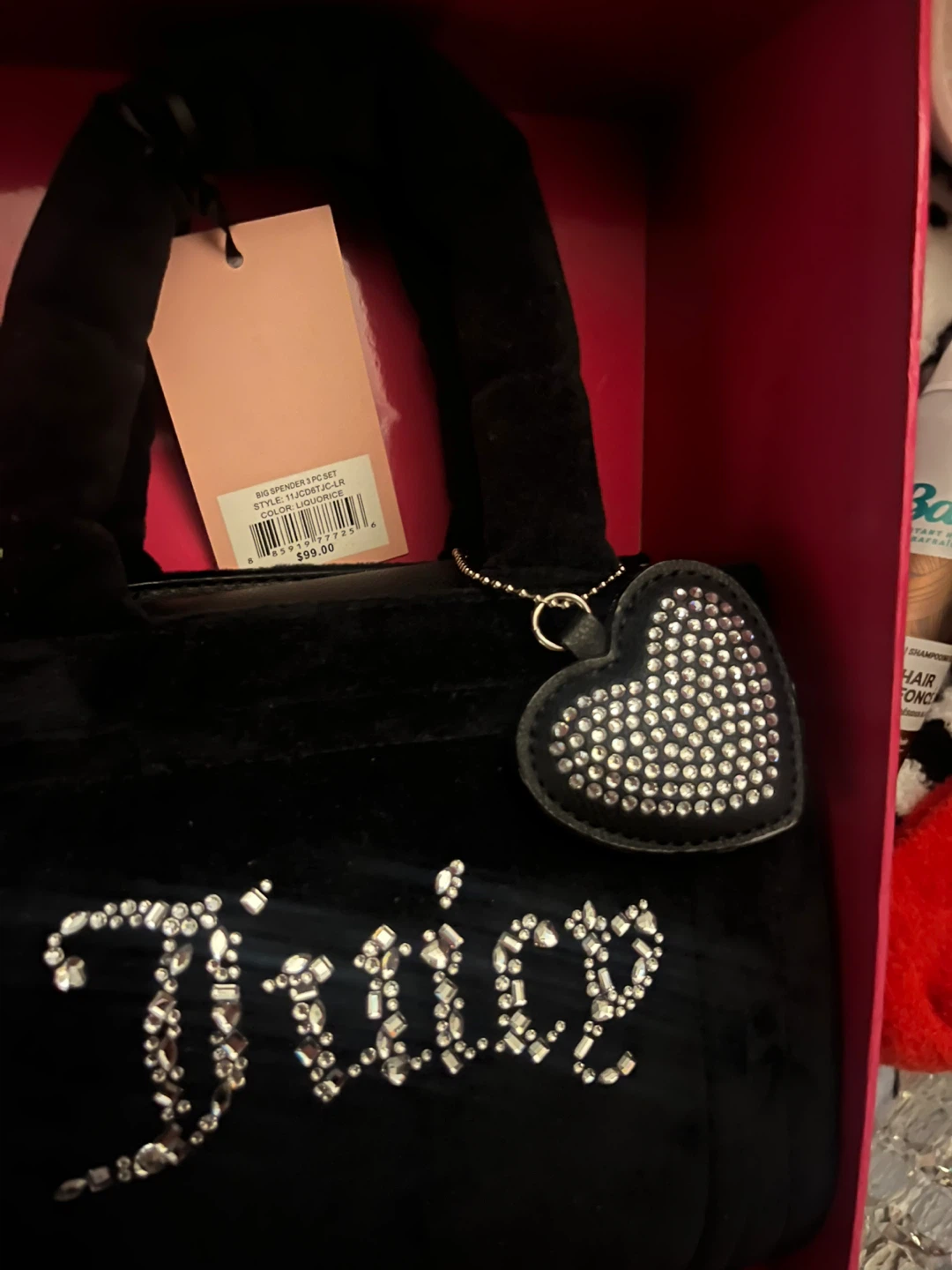 Juicy Couture Big Spender Dazzle Satchel Set