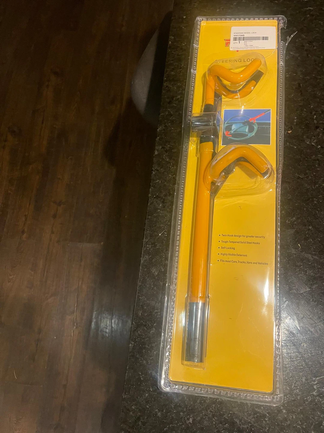 The Club VN177000 Steering Wheel Lock - New!
