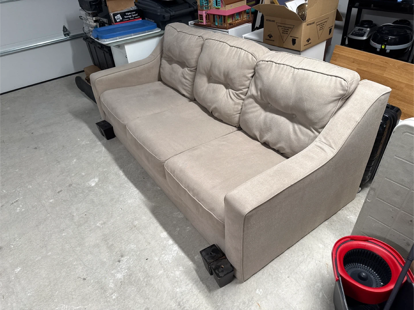 Beige Sofa - Good Condition - photo 3
