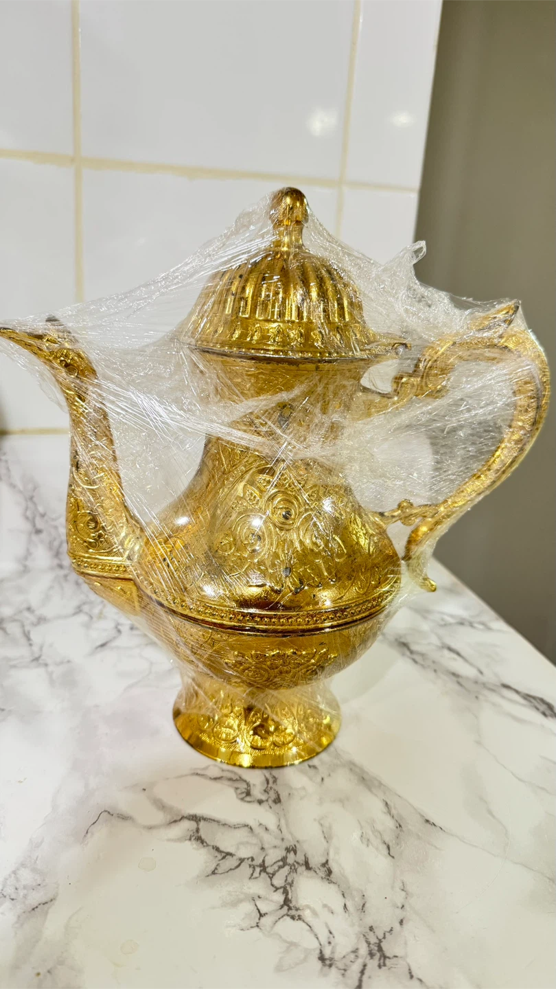 Gold Decorative Teapot