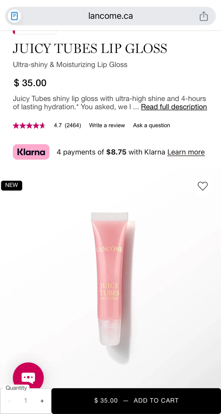 Lancôme Juicy Tubes Lip Gloss - Spring Fling - photo 3