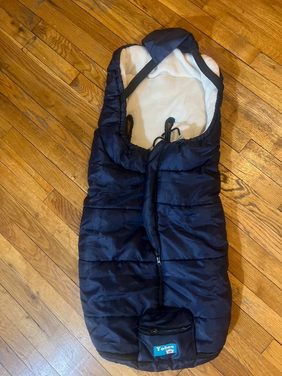 Yobee Baby Bunting Bag - Navy Blue