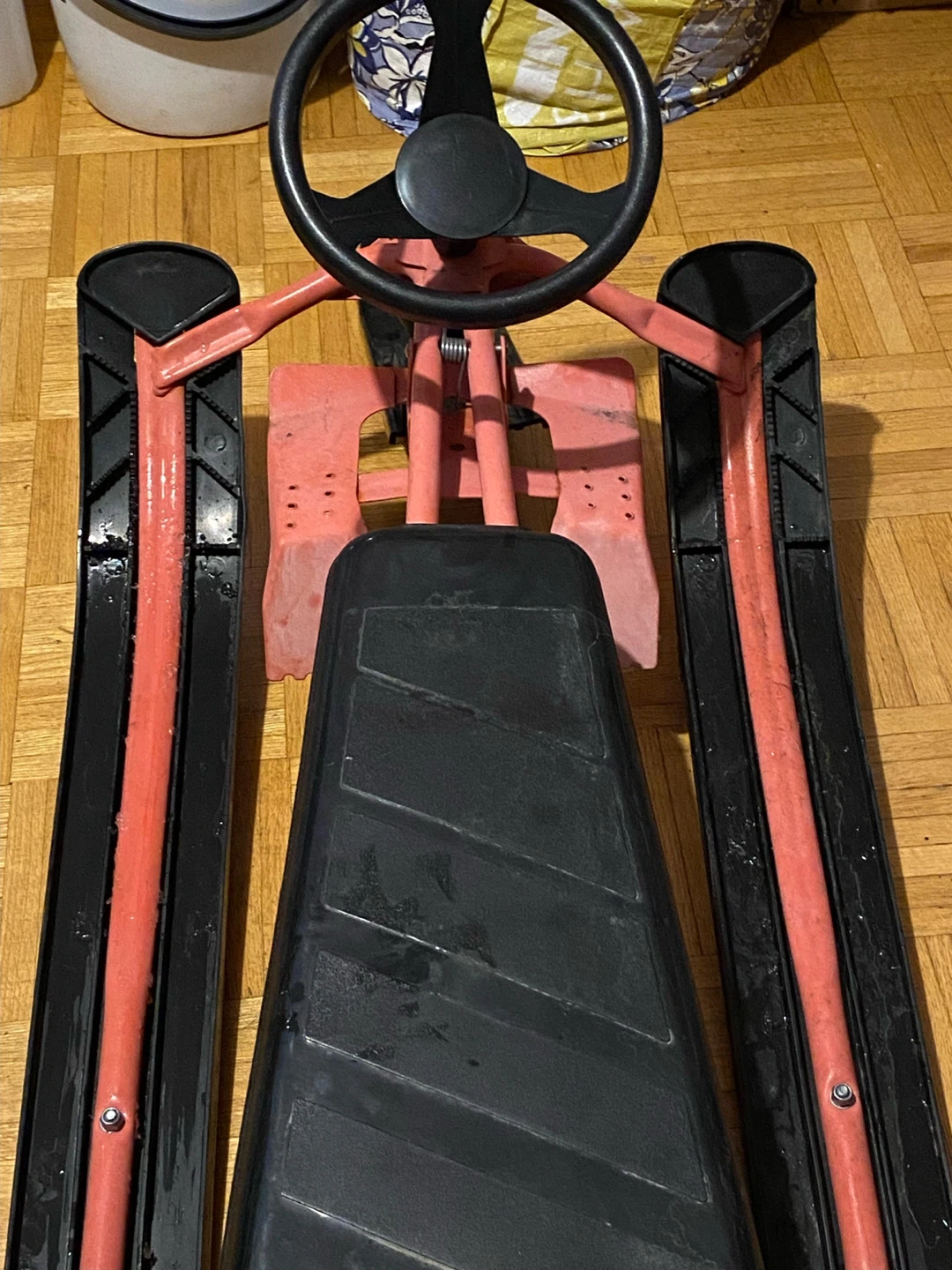 Ski Sled with Steering Wheel - photo 2