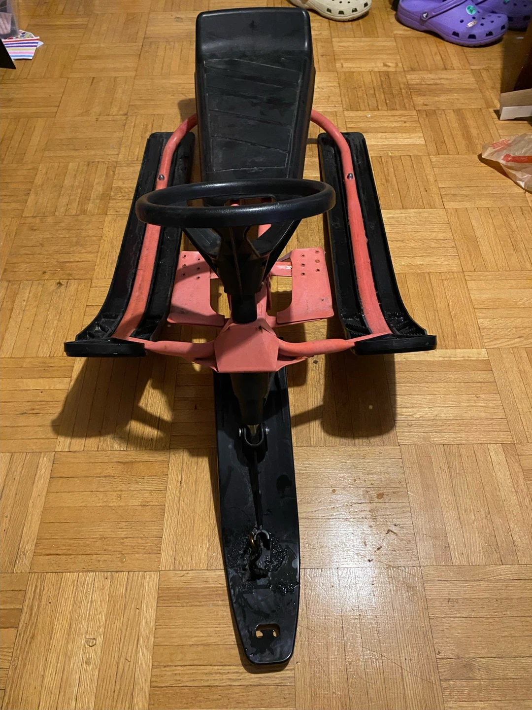 Ski Sled with Steering Wheel - photo 5