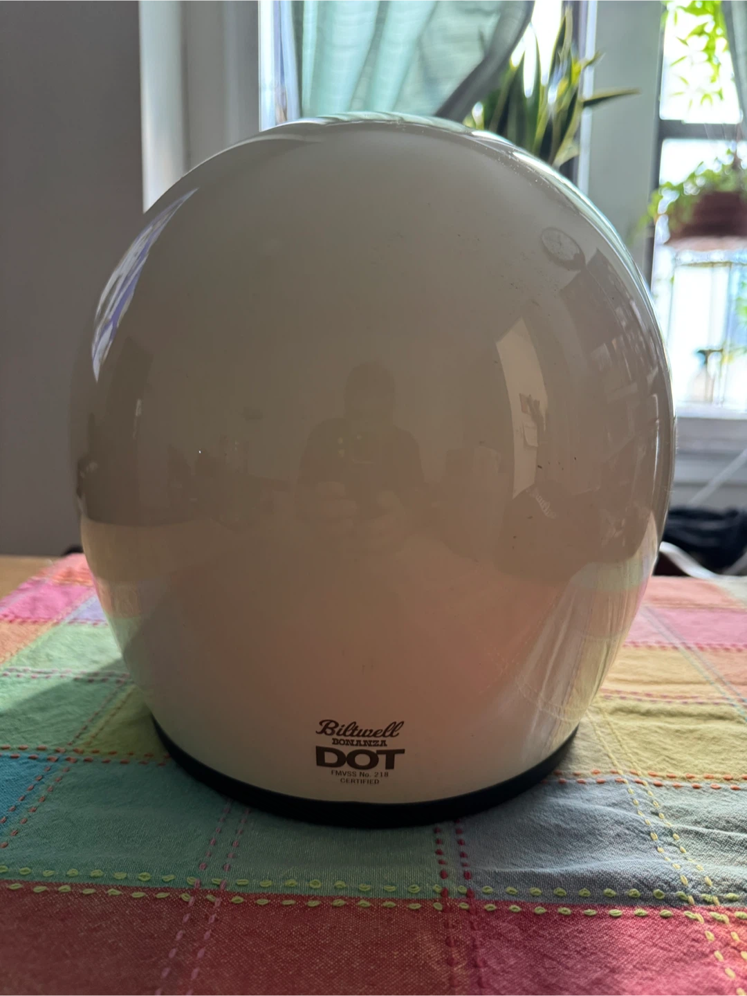 Biltwell Bonanza Cream Motorcycle Helmet XL - photo 2